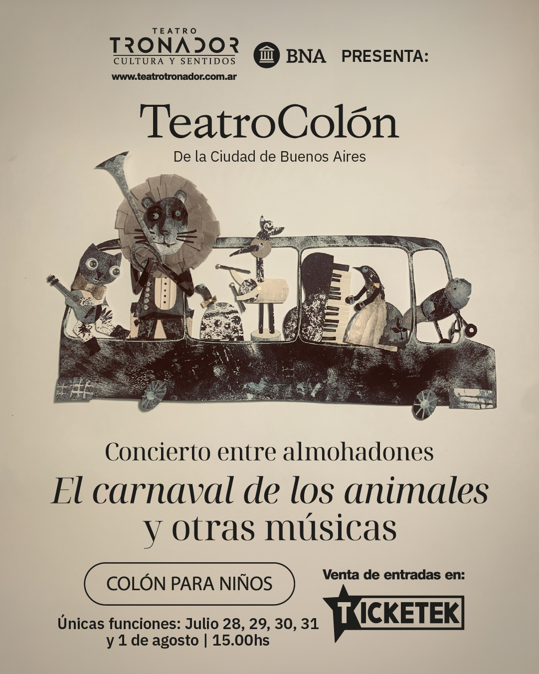 EL CARNAVAL DE LOS ANIMALES