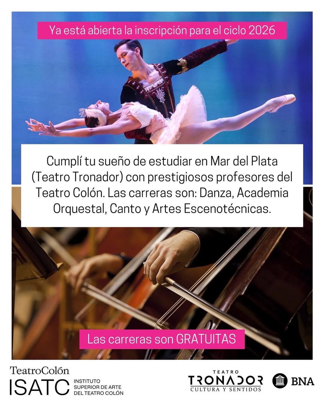 Formate en el Teatro Tronador BNA