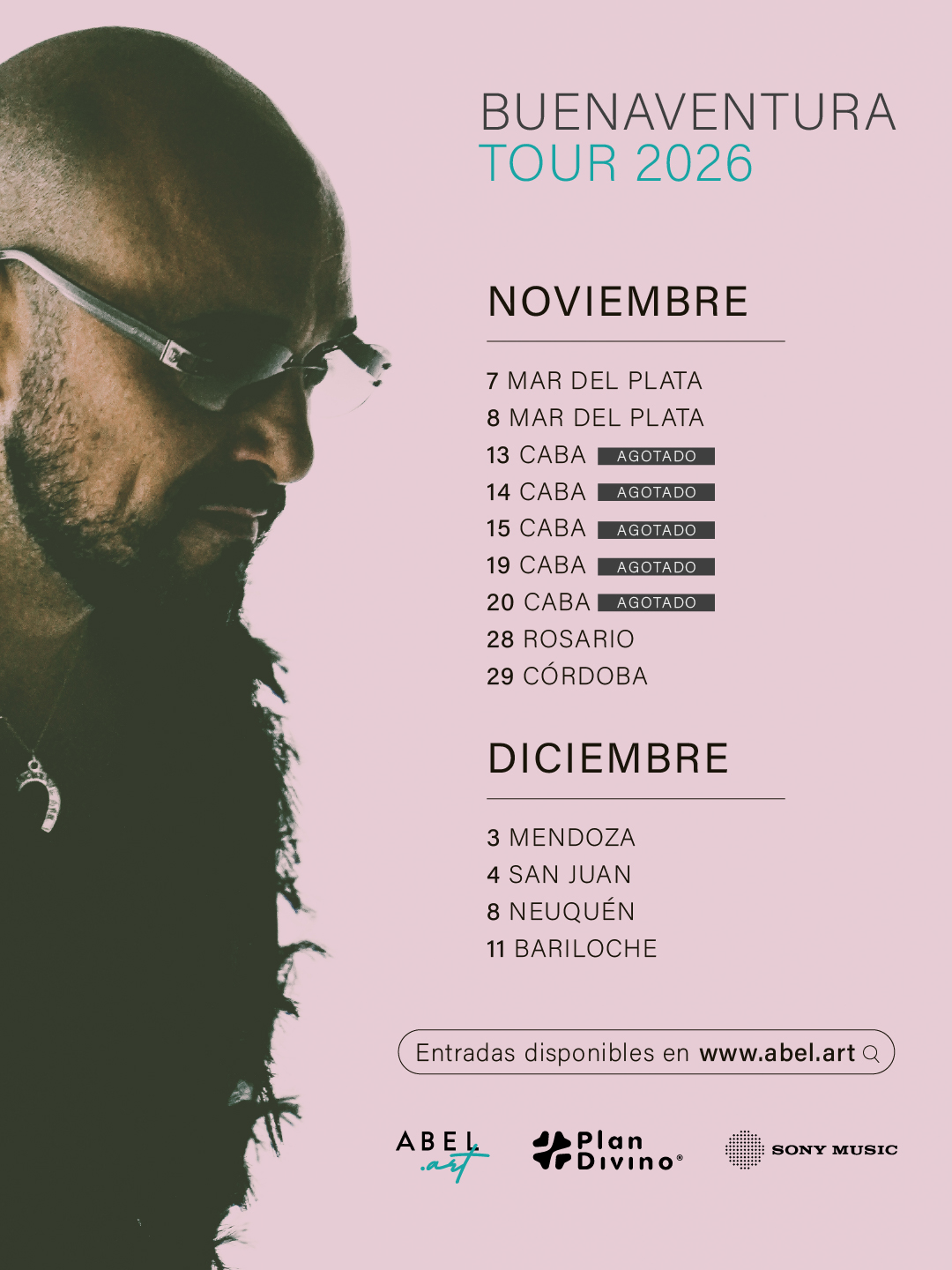 Abel Pintos - Buenaventura Tour 2026
